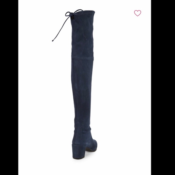 🚫SOLD🚫Stuart Weitzmen black suede over the knee - Picture 3 of 6